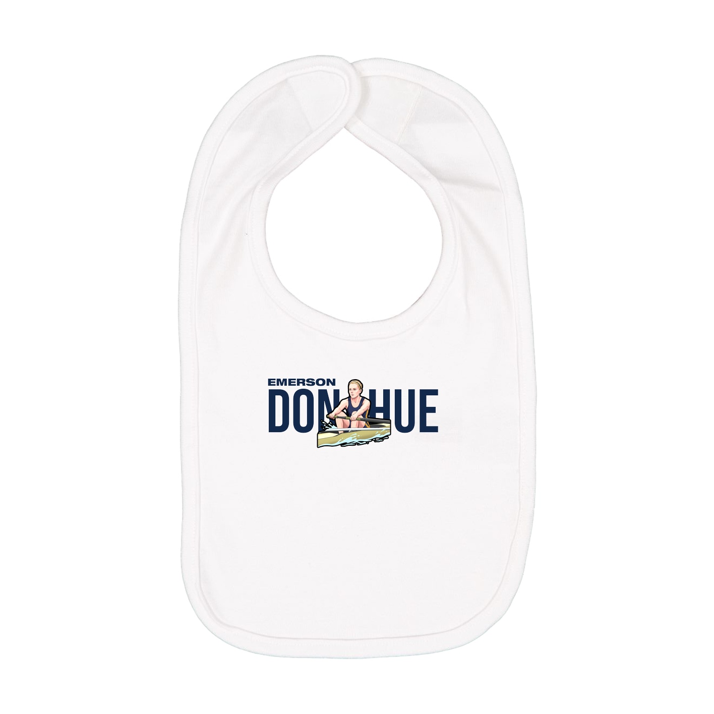 Infant Bib — Player Name in White