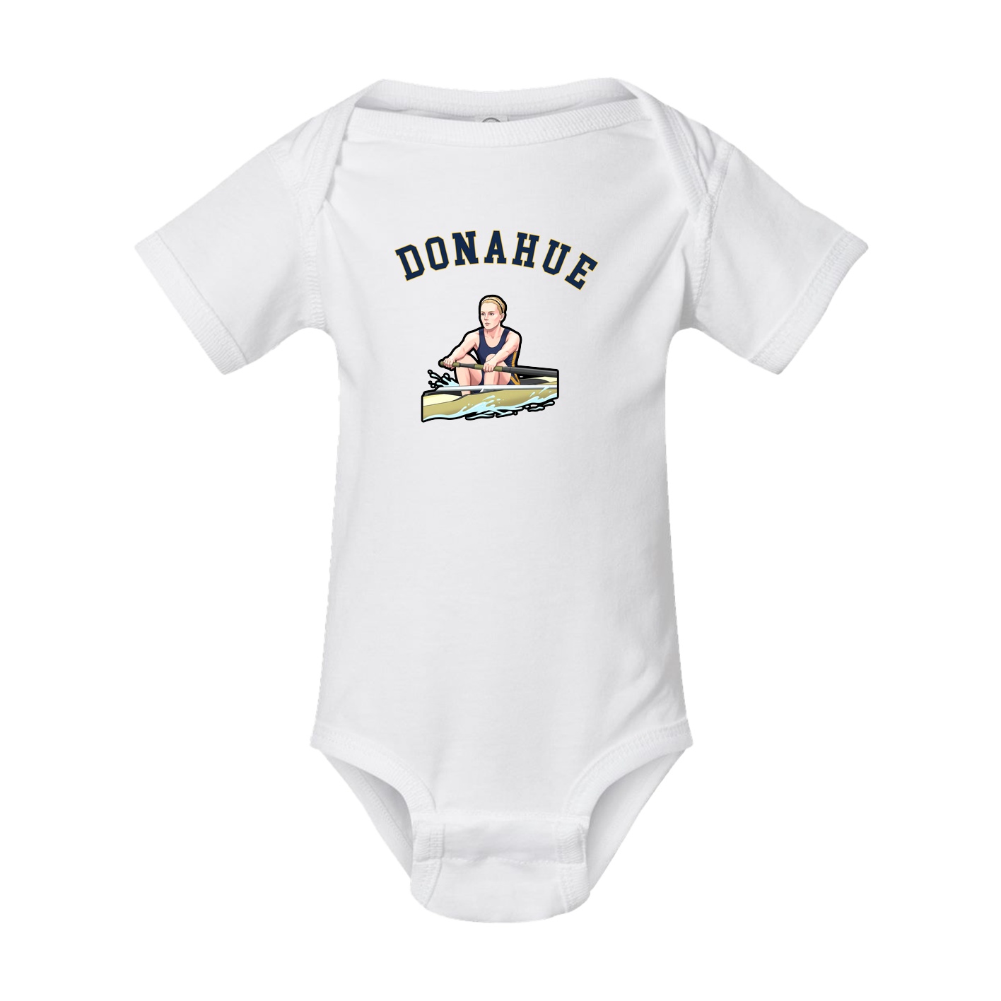 Baby Onesie — Shirsey Arch in White