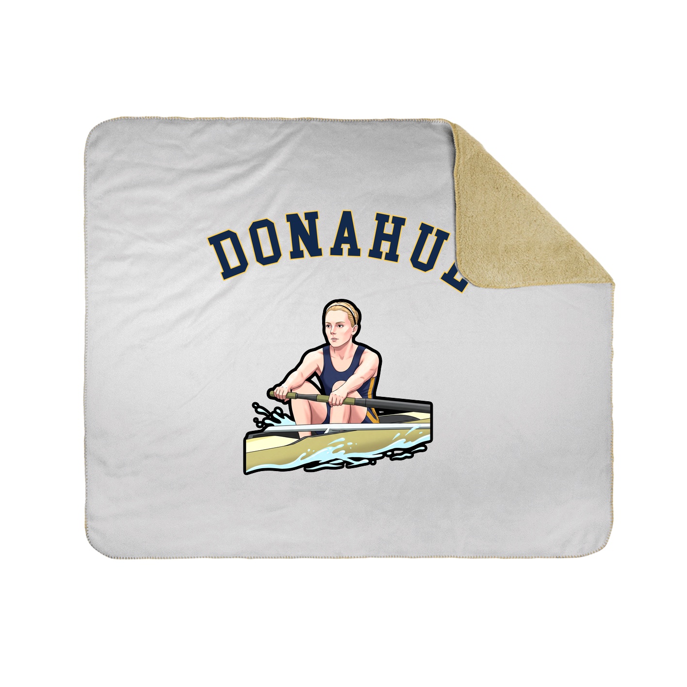 Throw Blanket — Shirsey Arch in White
