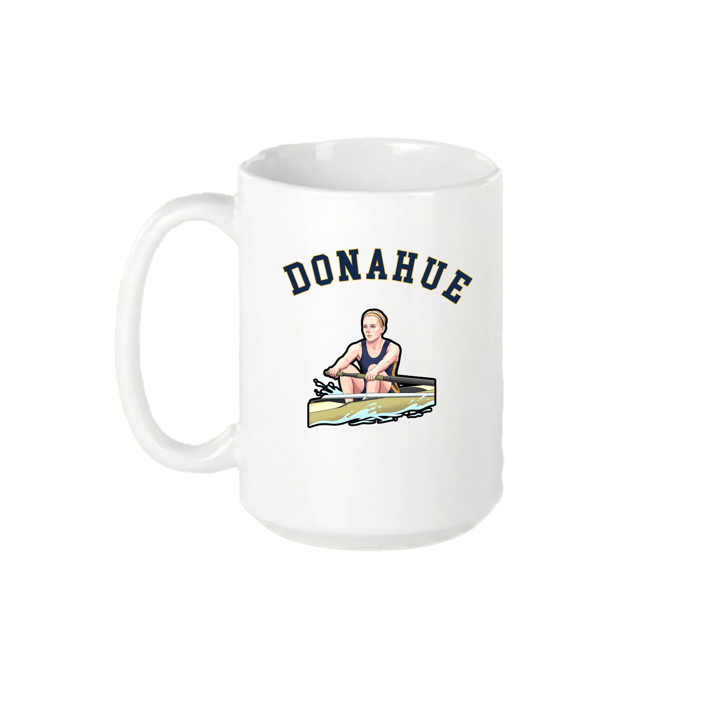 15oz Coffee Mug — Shirsey Arch in White