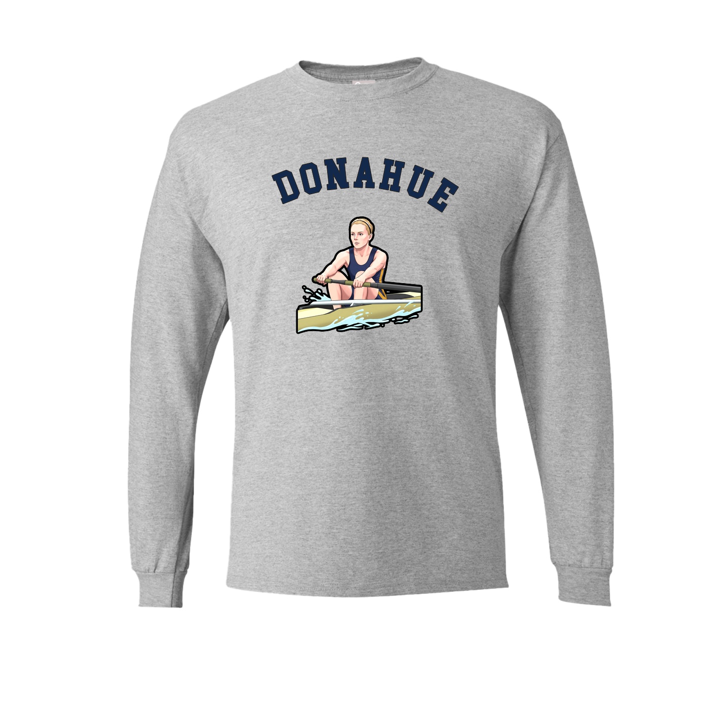 Long Sleeve Tee — Shirsey Arch in Grey