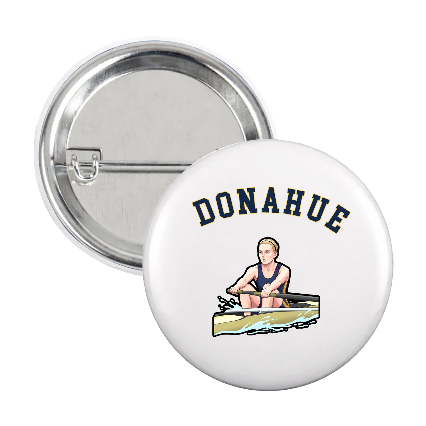 Game Day Button — Shirsey Arch in White