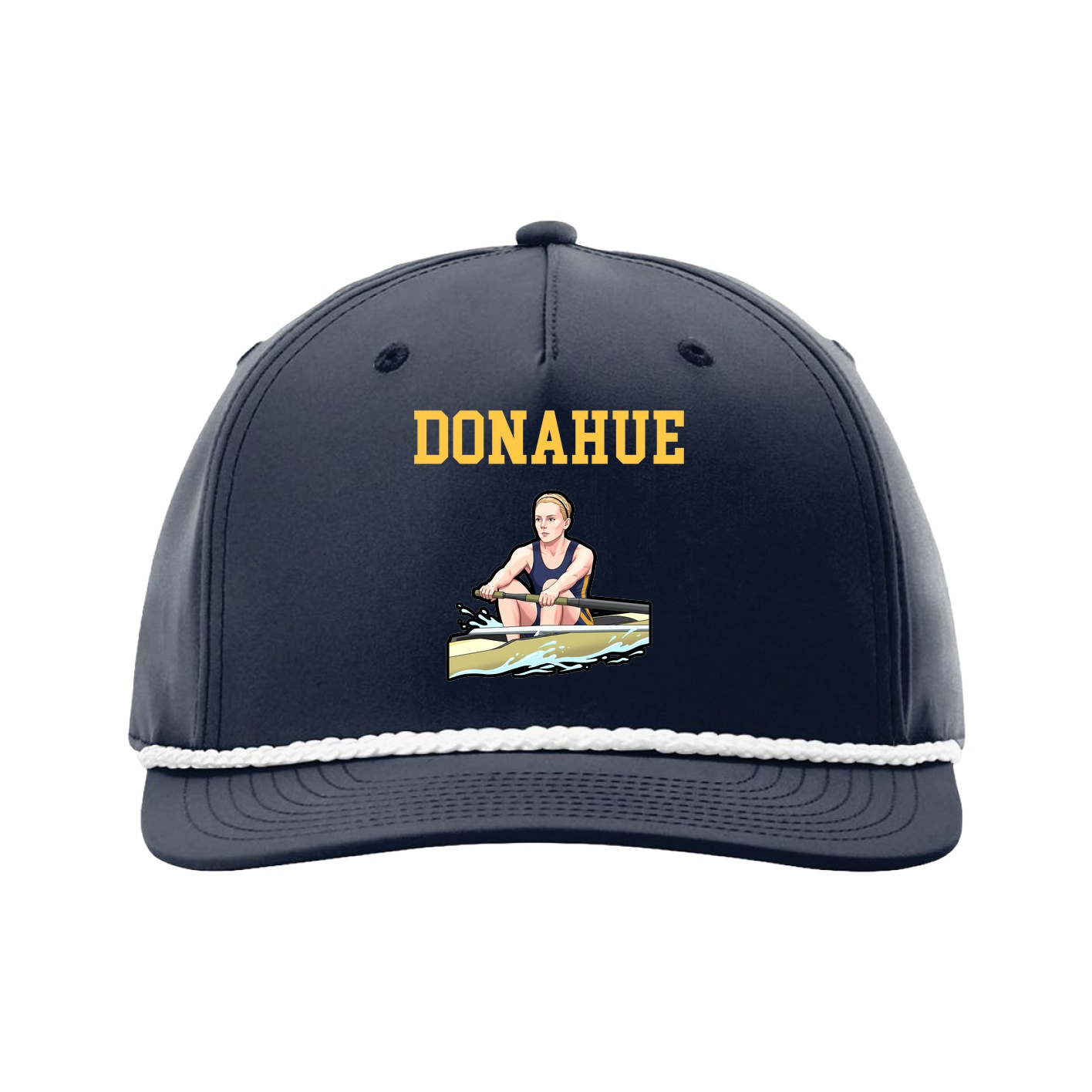 Five-Panel Classic Rope Cap — Shirsey in Navy