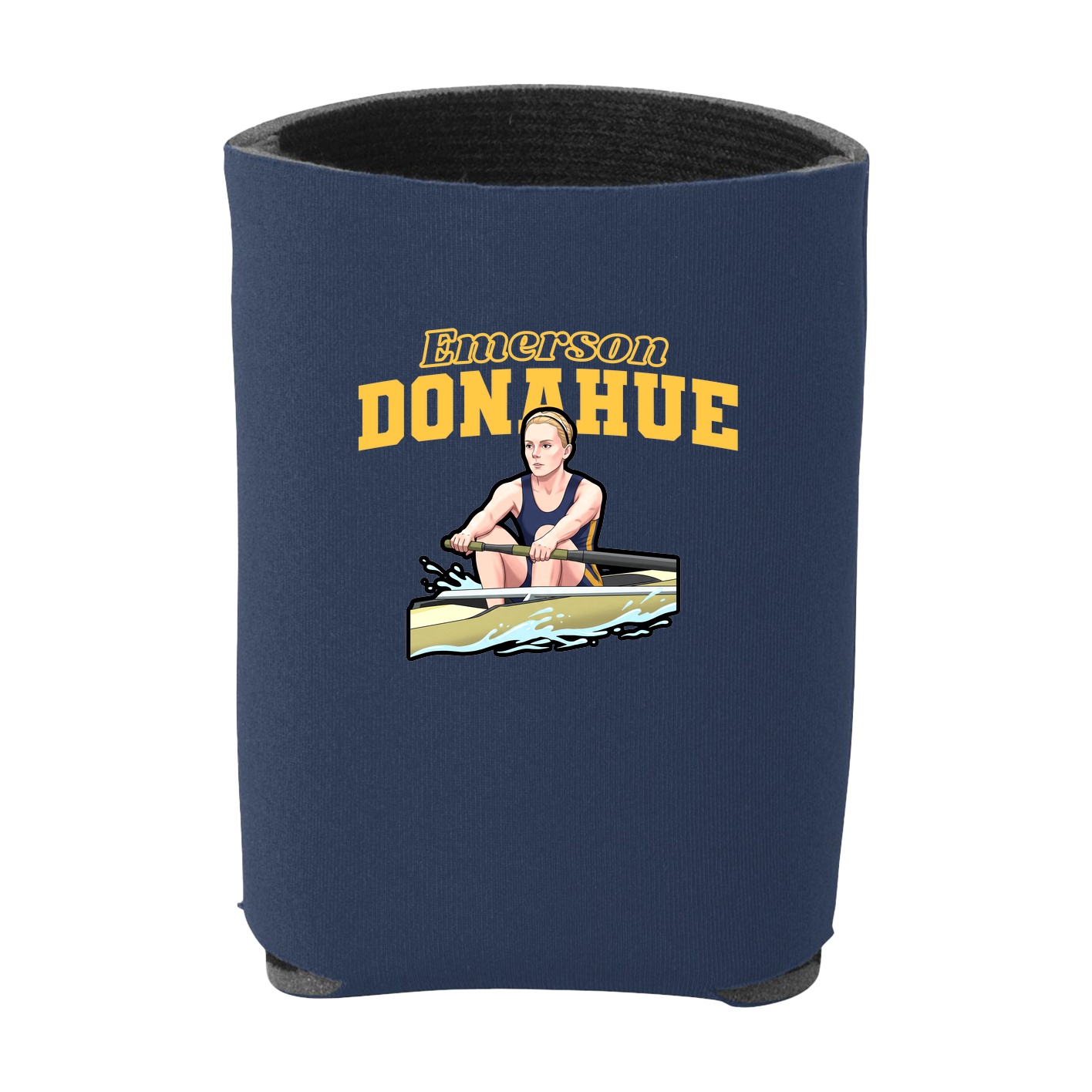 Can Holder — Name Arch in Navy