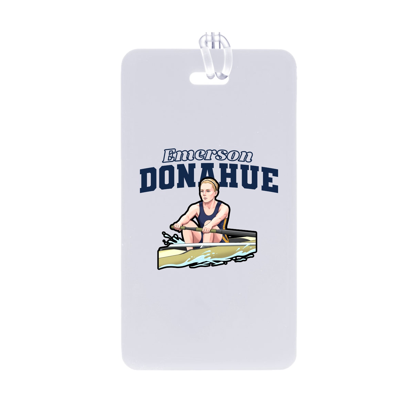 Bag Tag — Name Arch in Classic