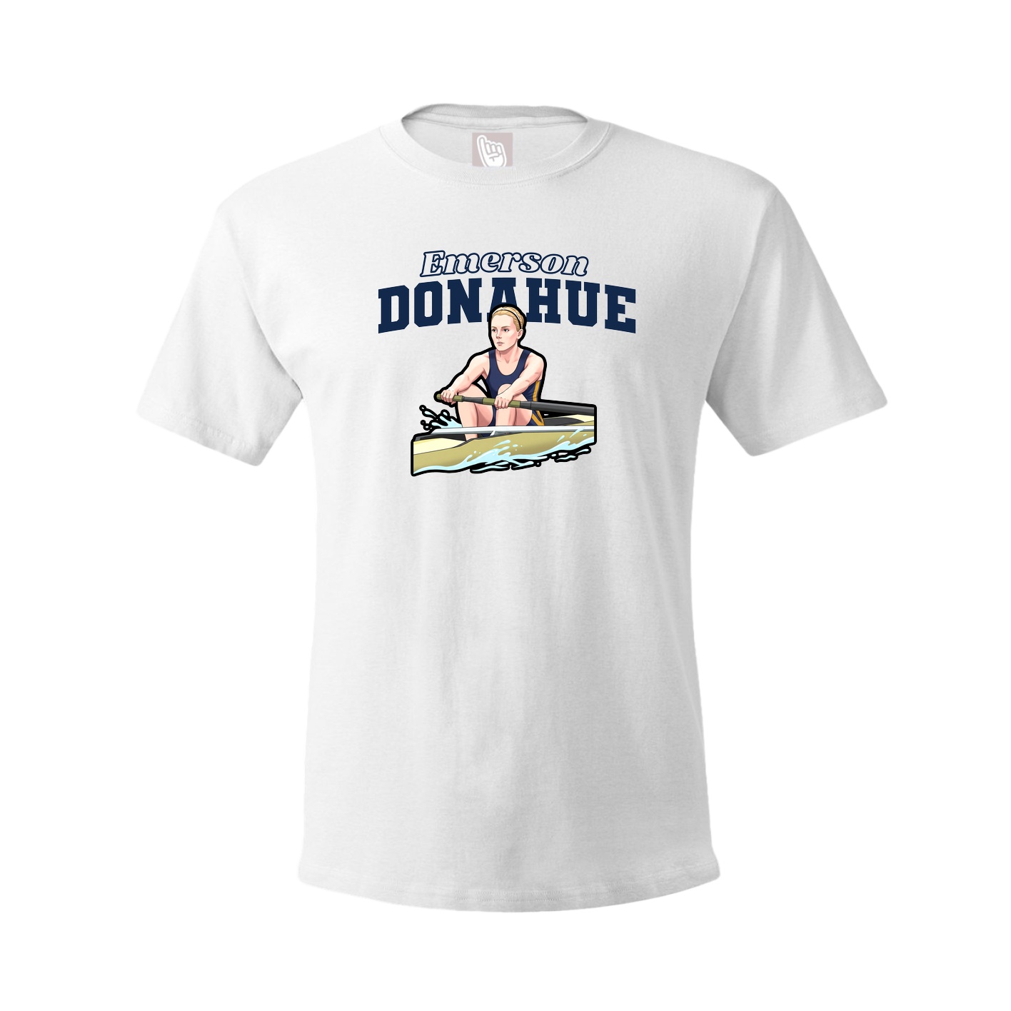 Tee — Name Arch in White