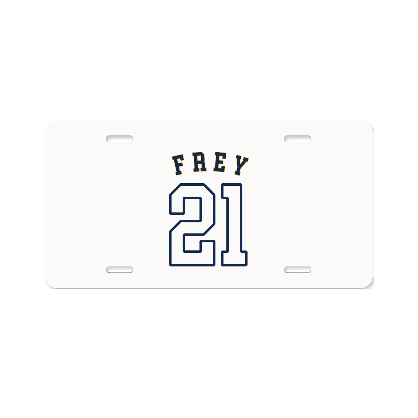 License Plate — Shirsey Arch in Classic