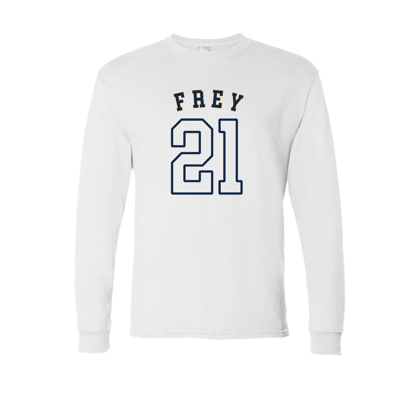 Long Sleeve Tee — Shirsey Arch in White