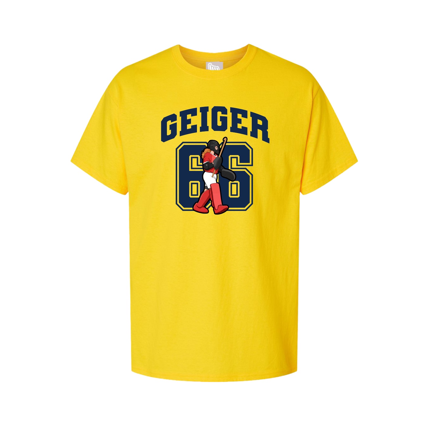 Tee — Number in Gold
