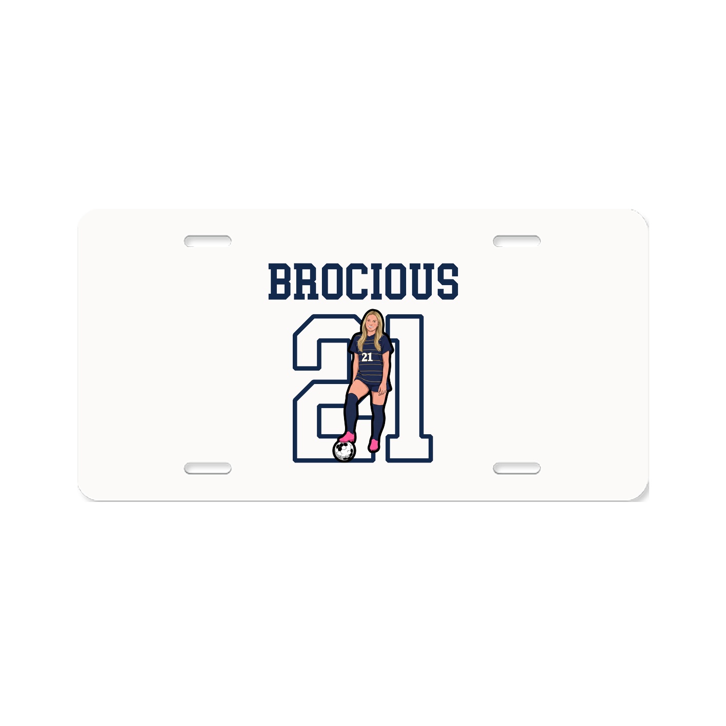License Plate — Shirsey in Classic