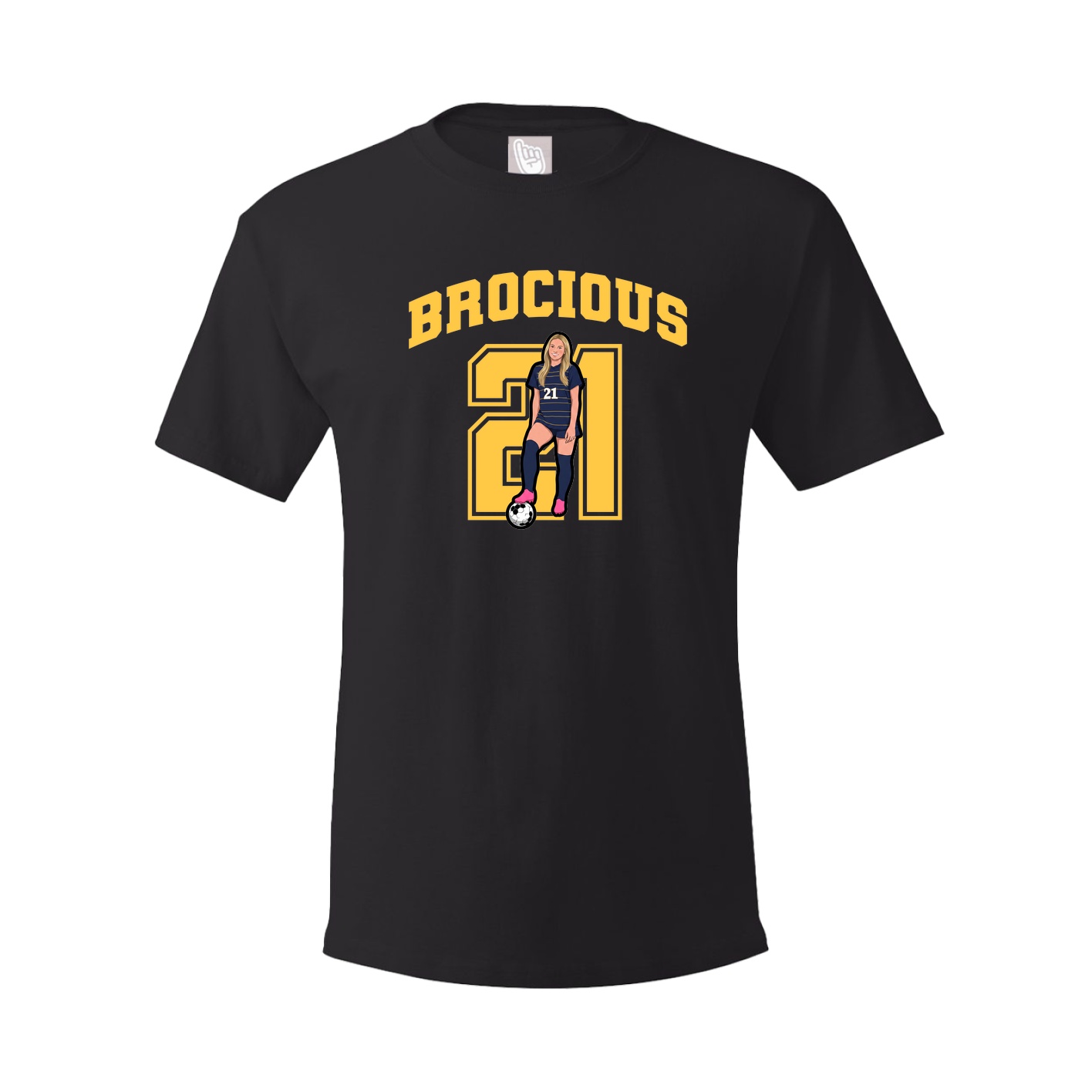 Tee — Number in Black