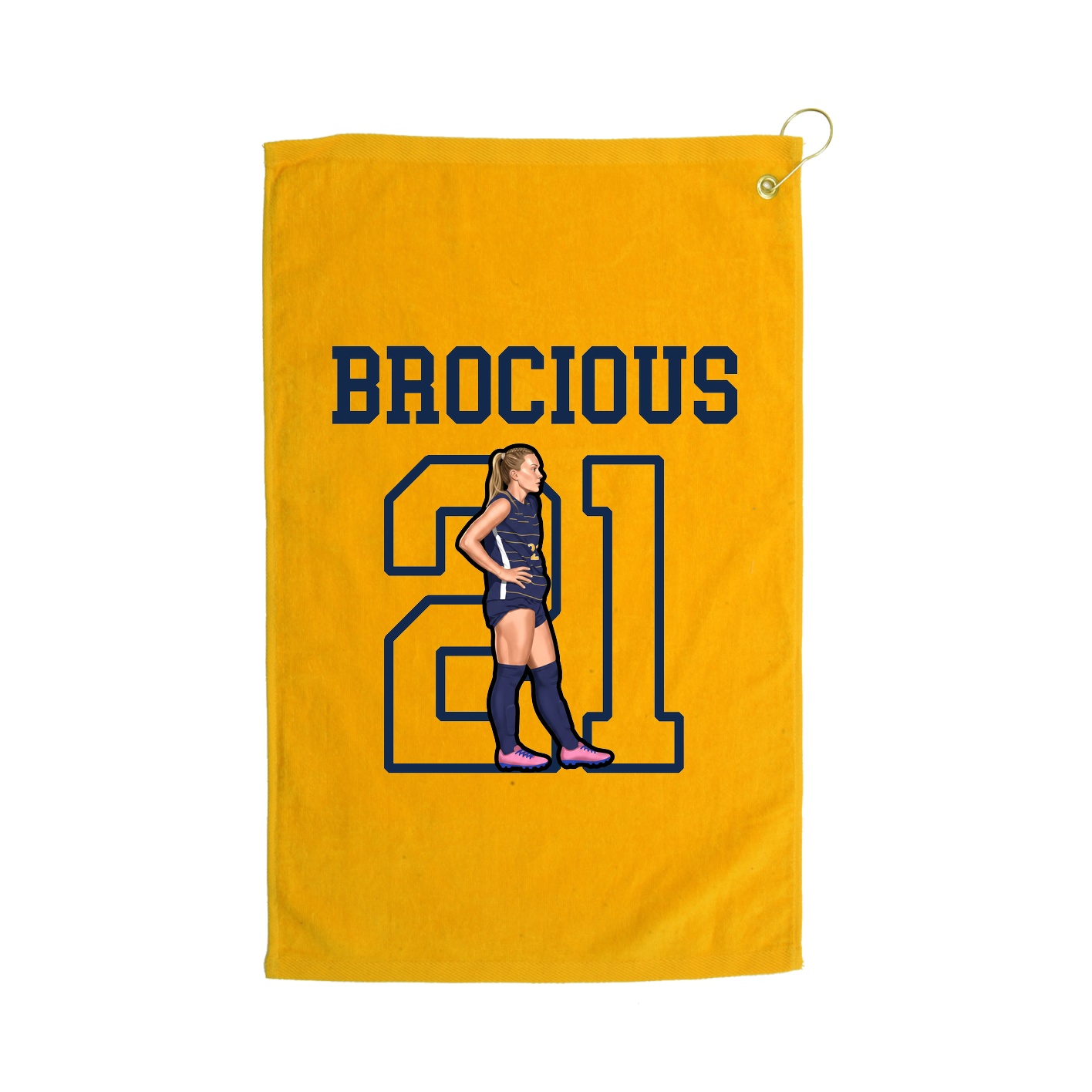Golf Towel — Shirsey in Gold
