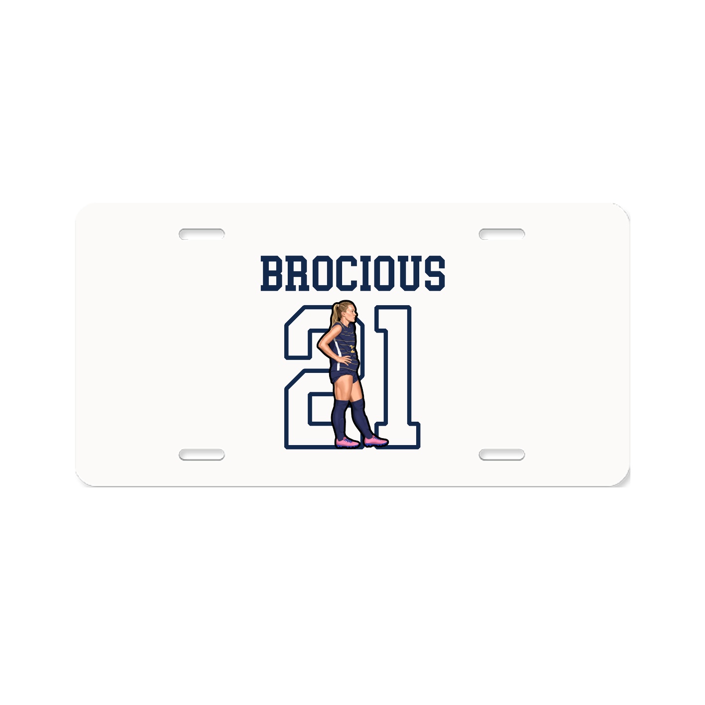 License Plate — Shirsey in Classic