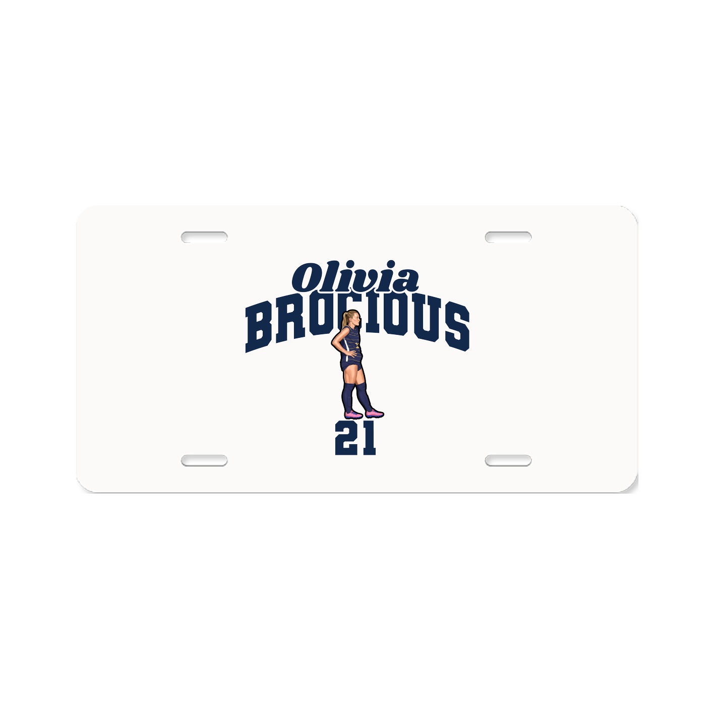 License Plate — Signature Arch in Classic