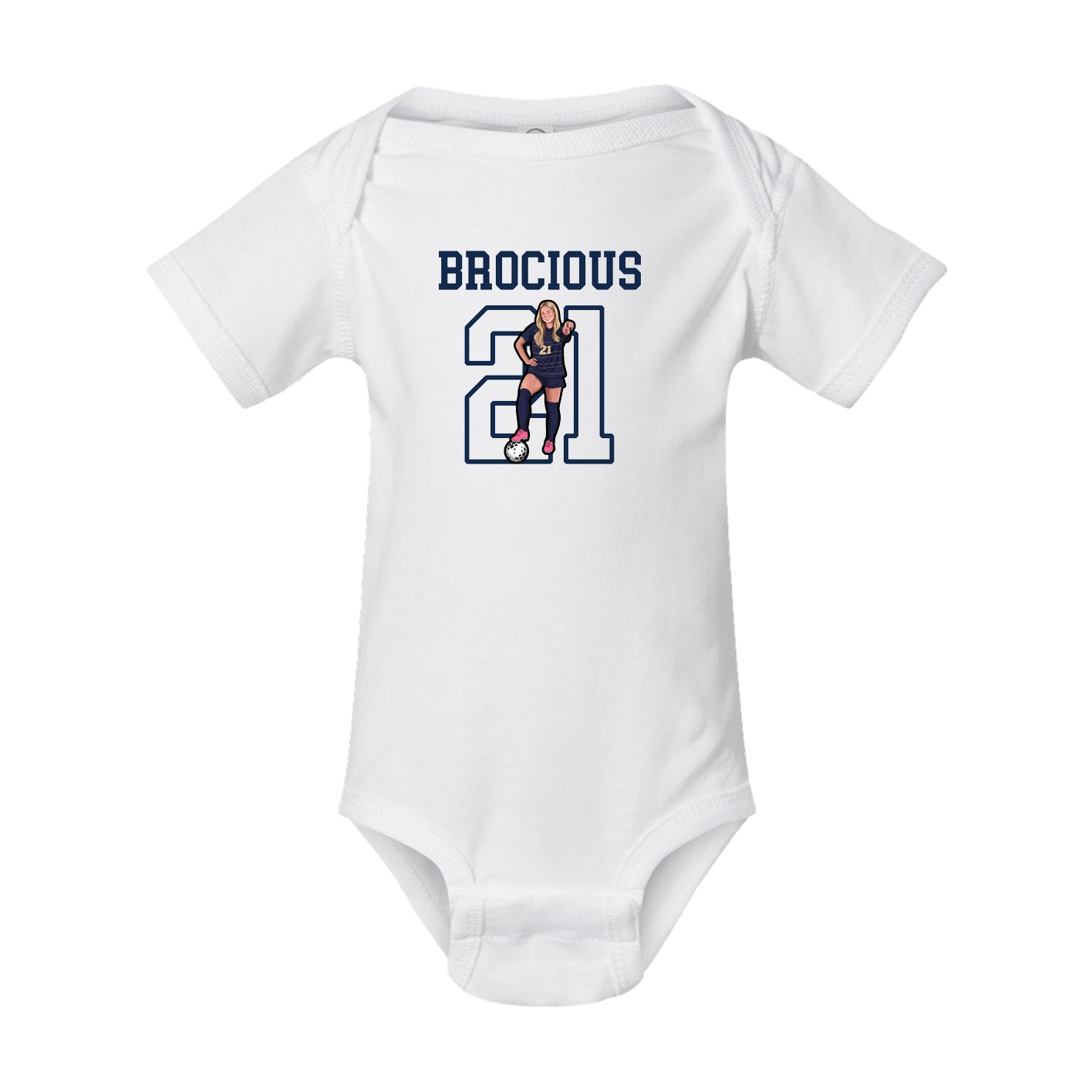 Baby Onesie — Shirsey in White
