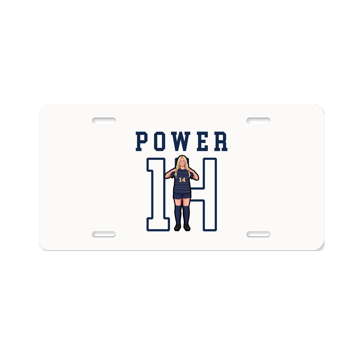 License Plate — Shirsey in Classic