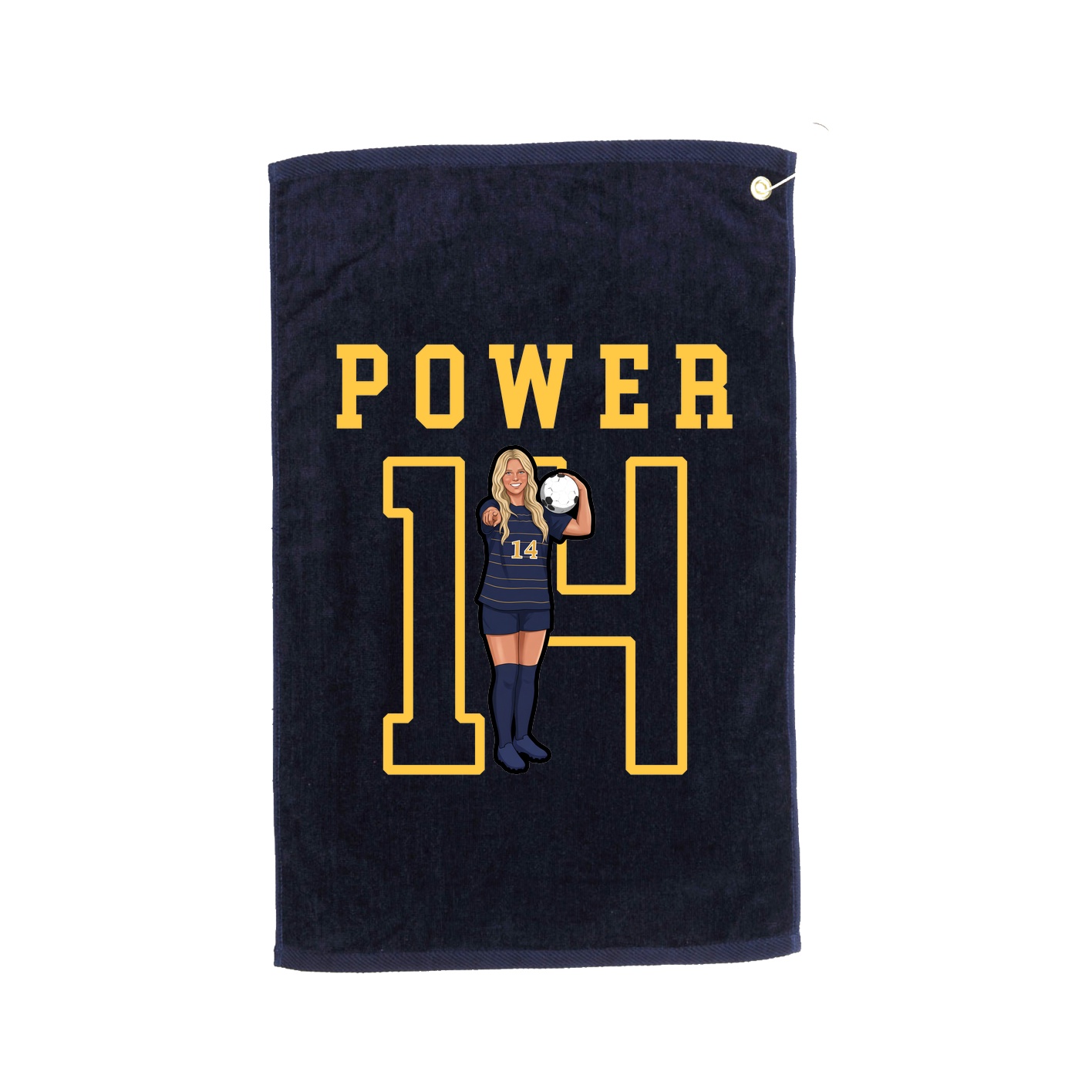 Golf Towel — Shirsey in Navy
