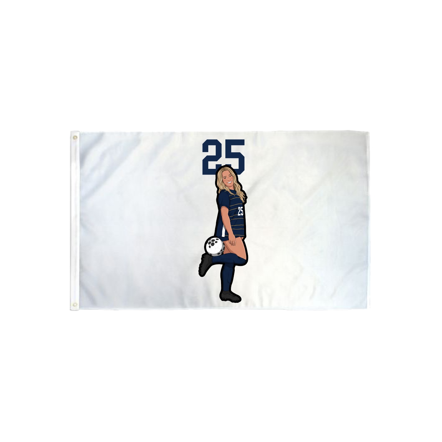 3x5 Flag — Number Top in Classic