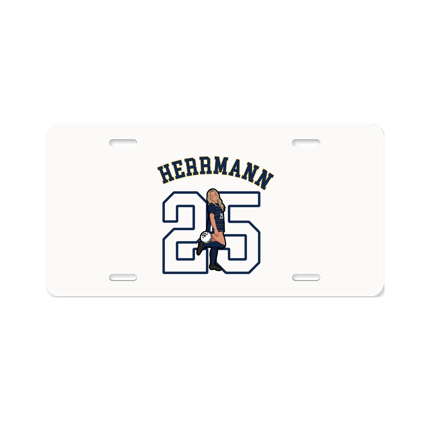 License Plate — Shirsey Arch in Classic
