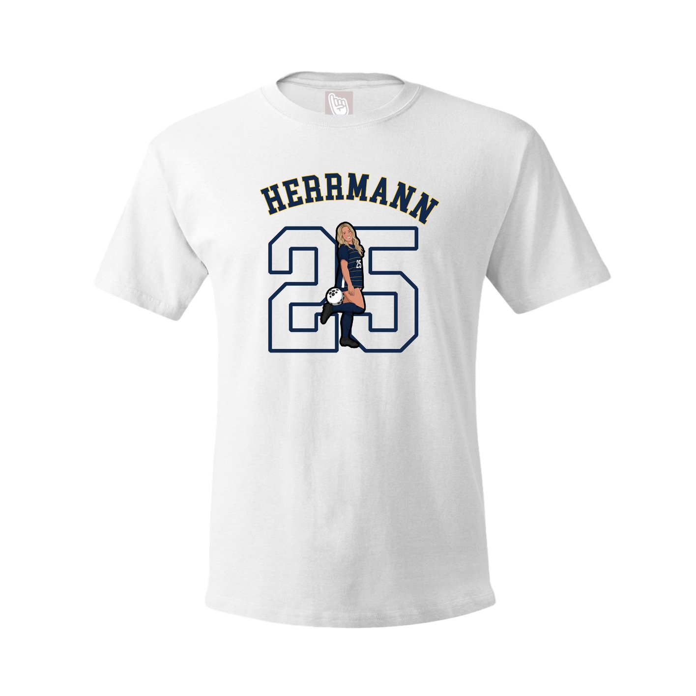 Youth Tee — Shirsey Arch in White