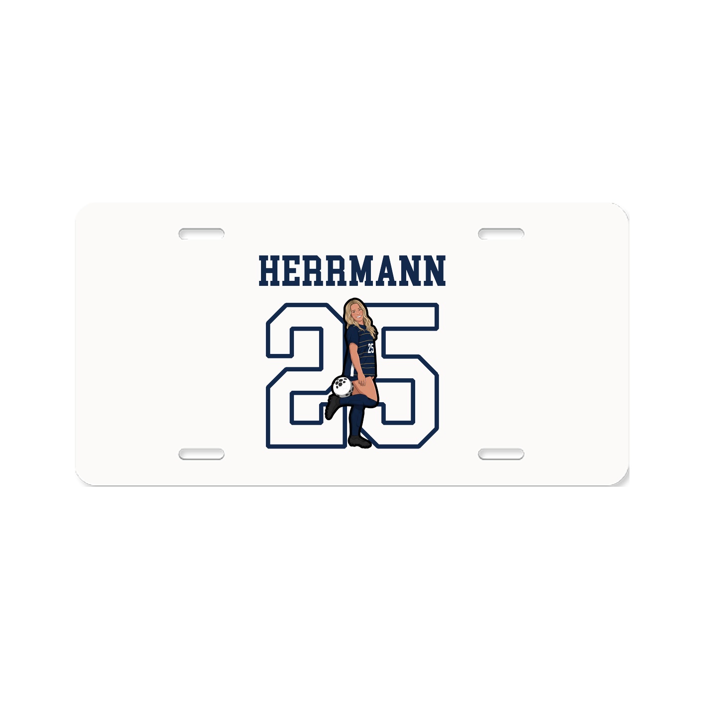 License Plate — Shirsey in Classic