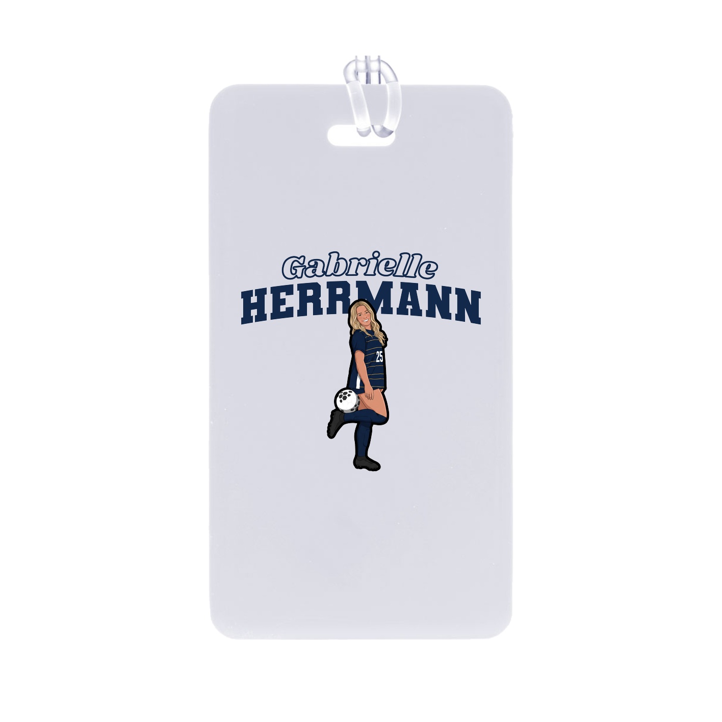 Bag Tag — Name Arch in Classic