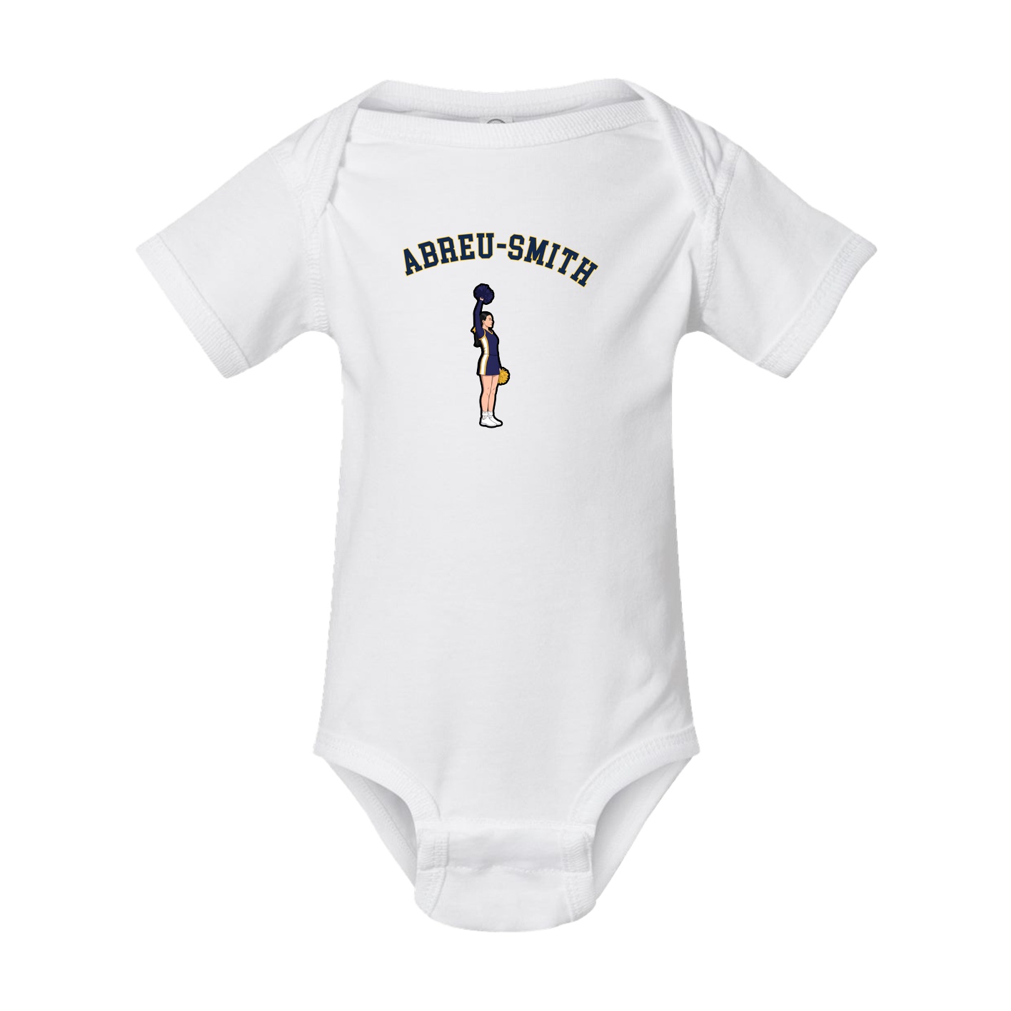Baby Onesie — Shirsey Arch in White