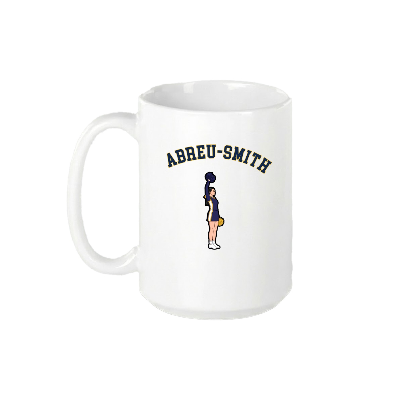 15oz Coffee Mug — Shirsey Arch in White