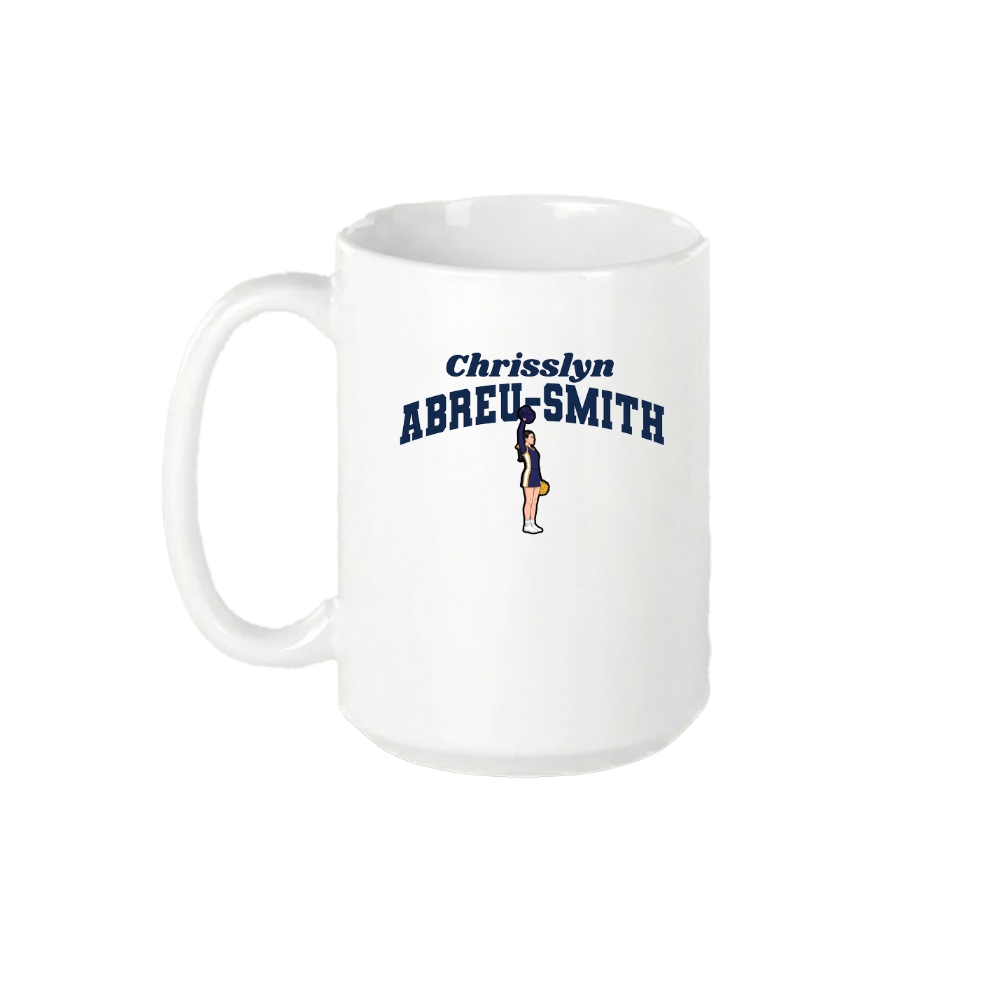 15oz Coffee Mug — Signature Arch in White