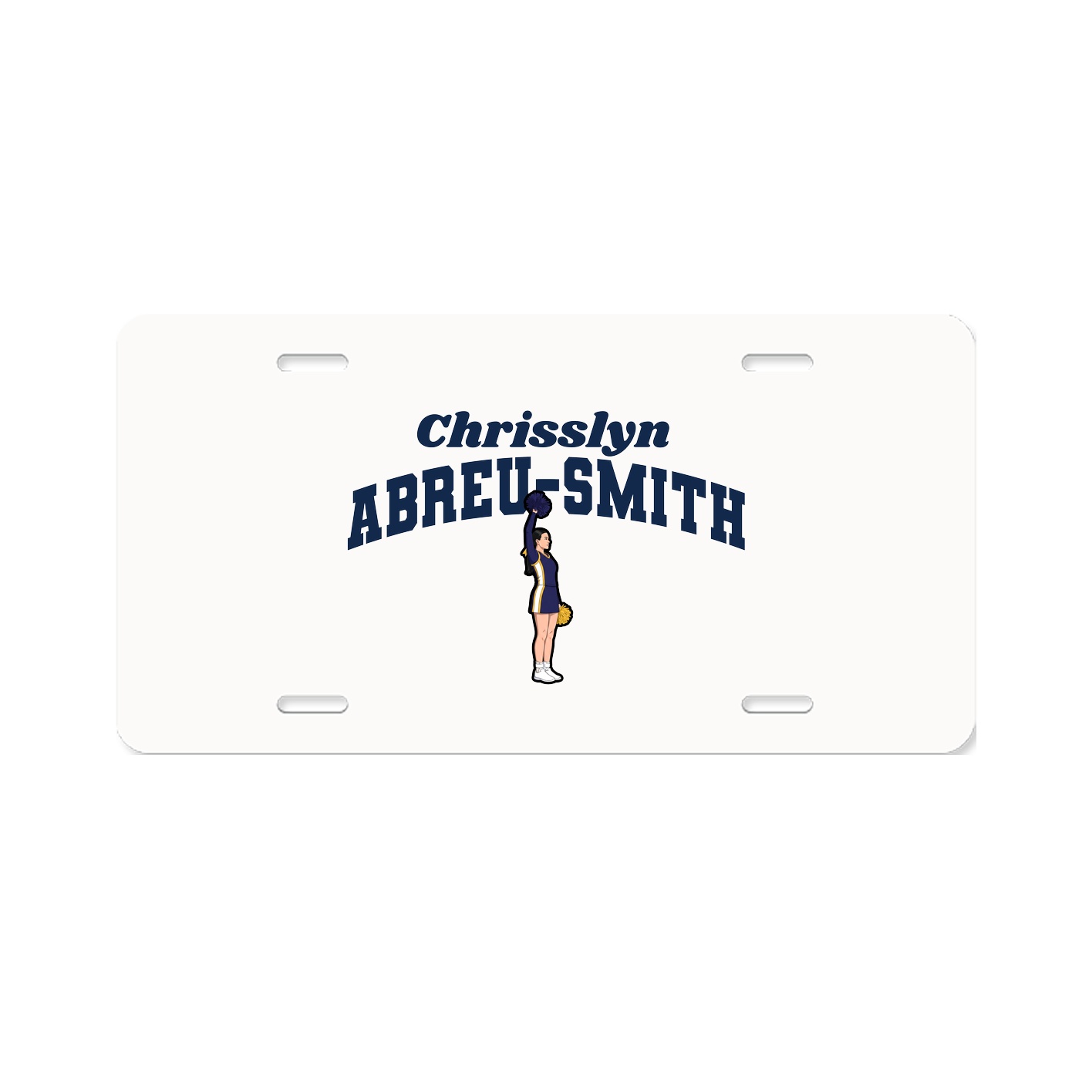License Plate — Signature Arch in Classic