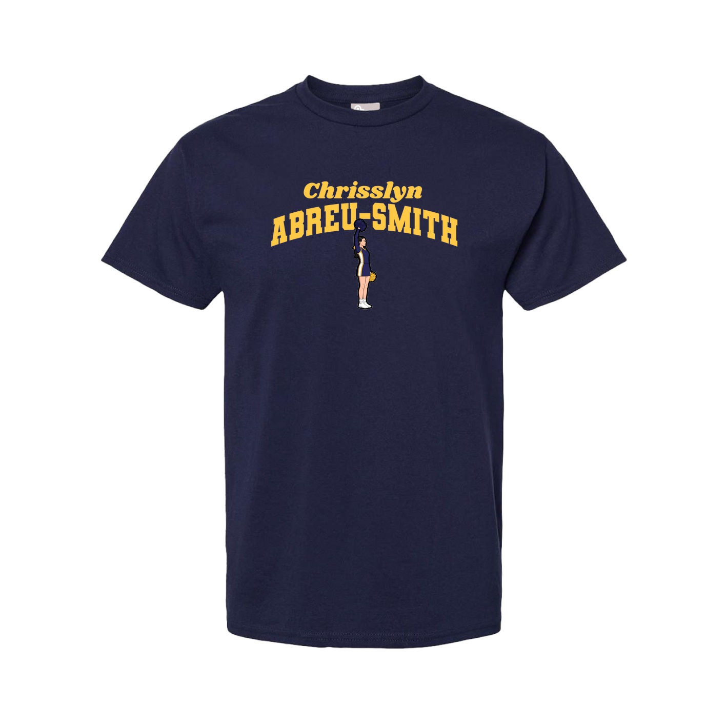 Youth Tee — Signature Arch in Navy