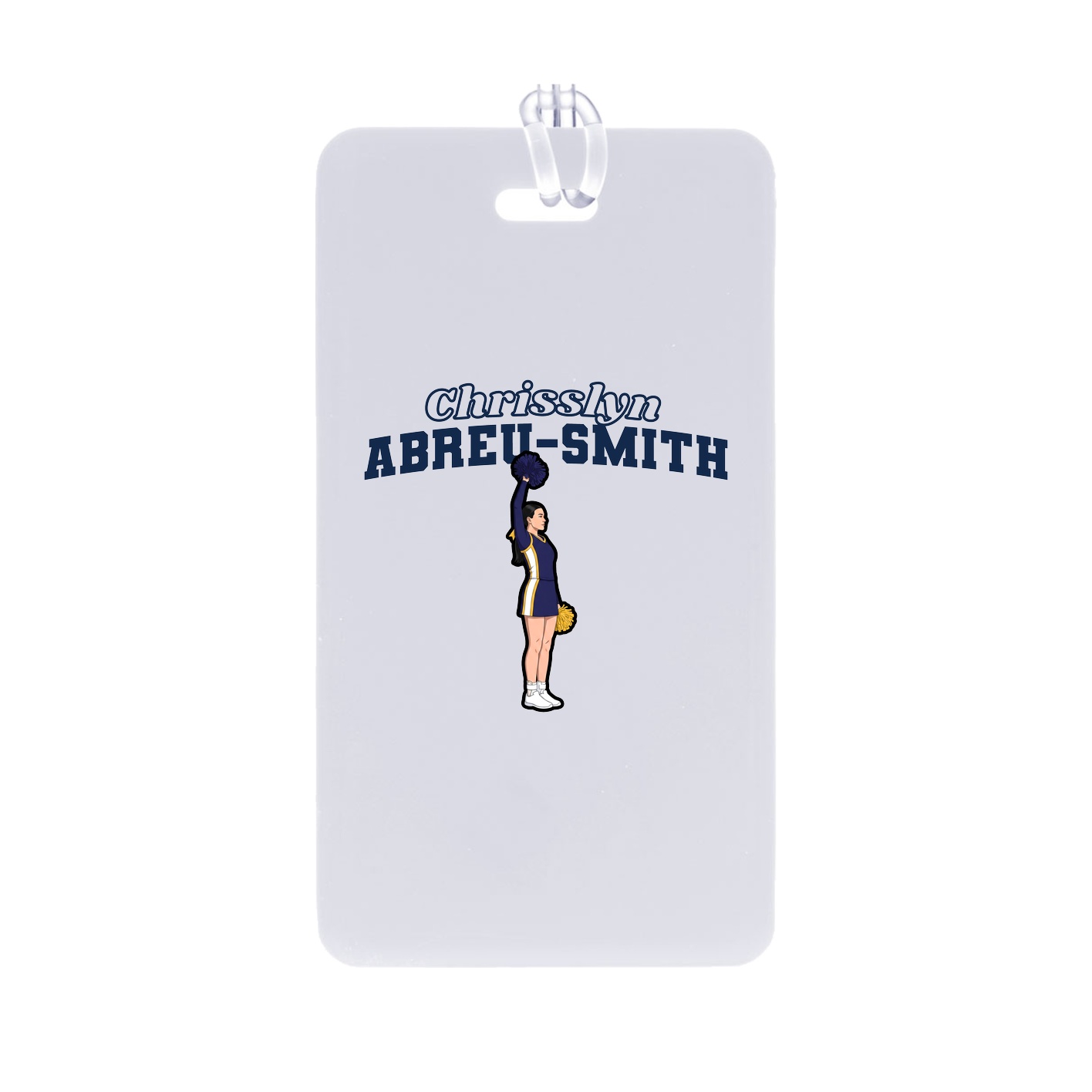 Bag Tag — Name Arch in Classic