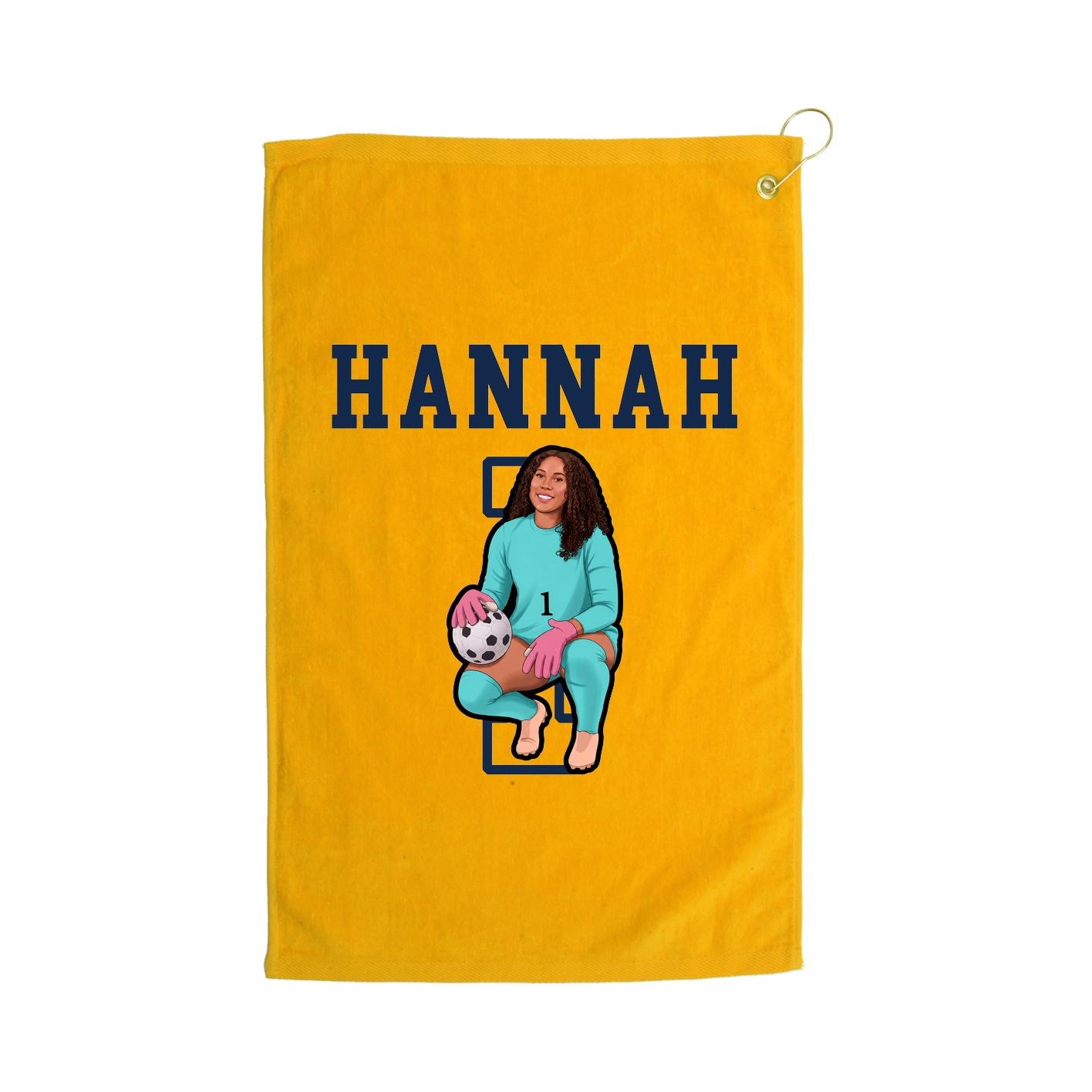 Golf Towel — Shirsey in Gold