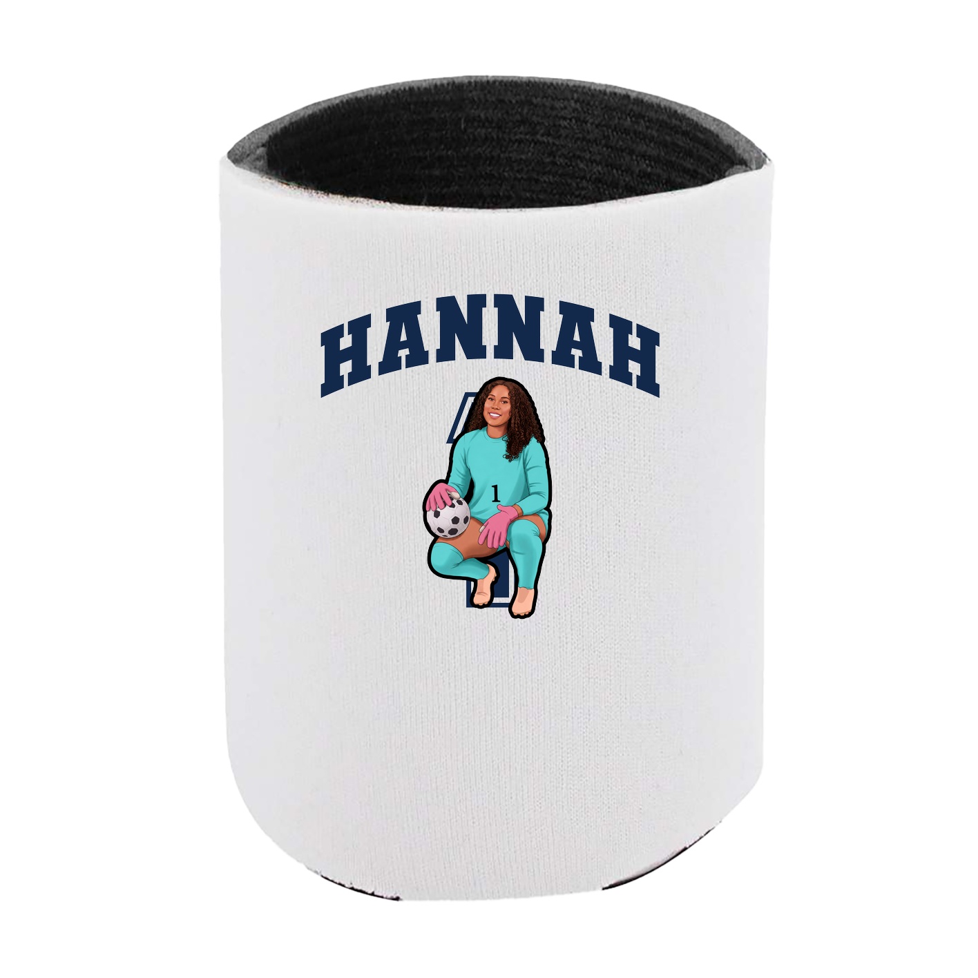 Can Holder — Number in White