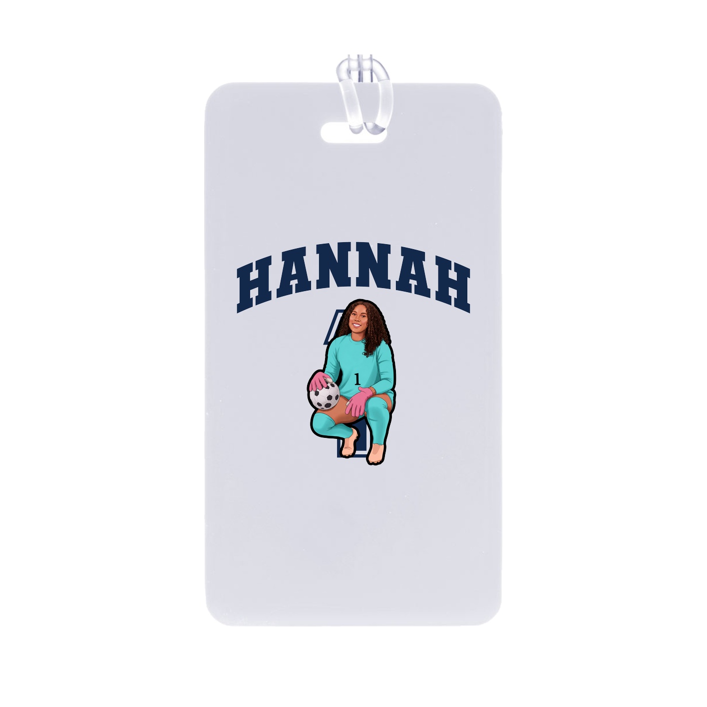 Bag Tag — Number in Classic