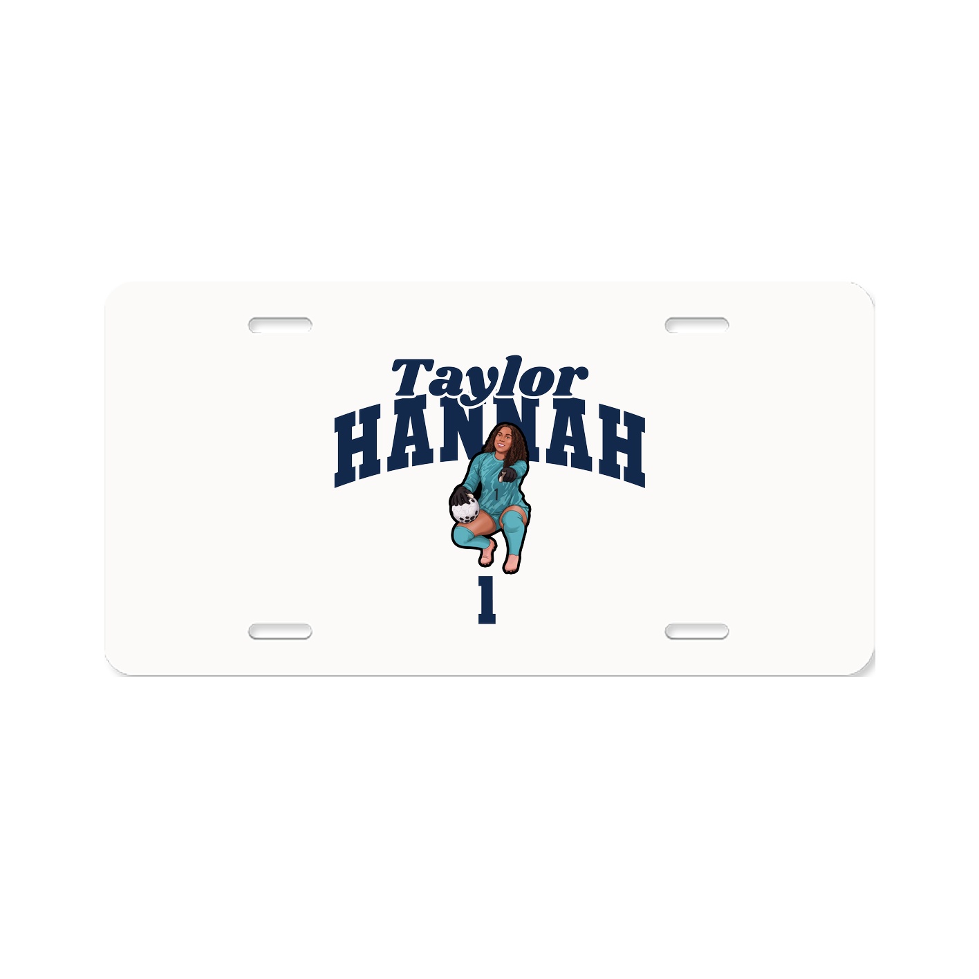 License Plate — Signature Arch in Classic