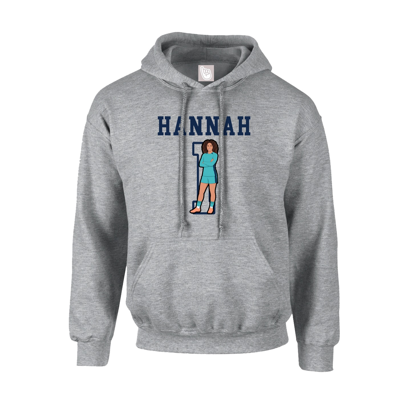 Hoodie — Shirsey in Grey