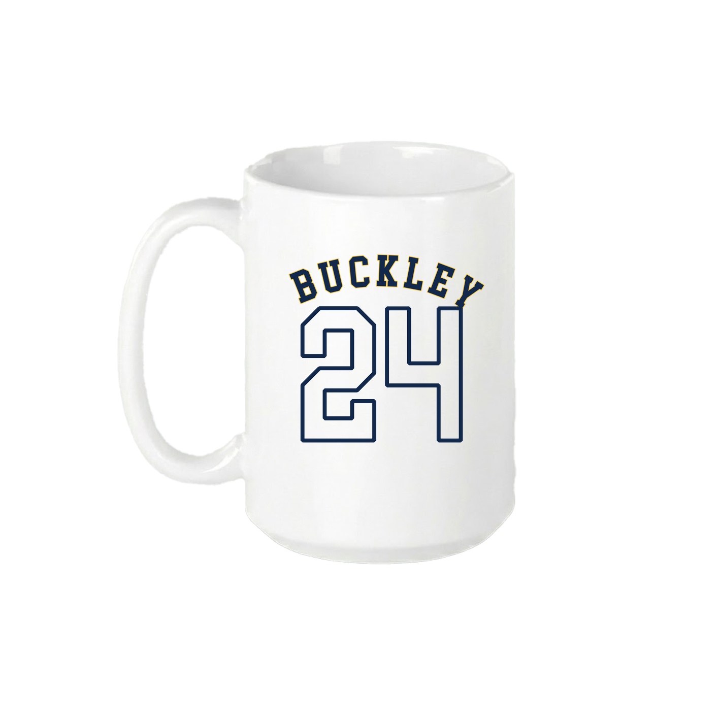 15oz Coffee Mug — Shirsey Arch in White
