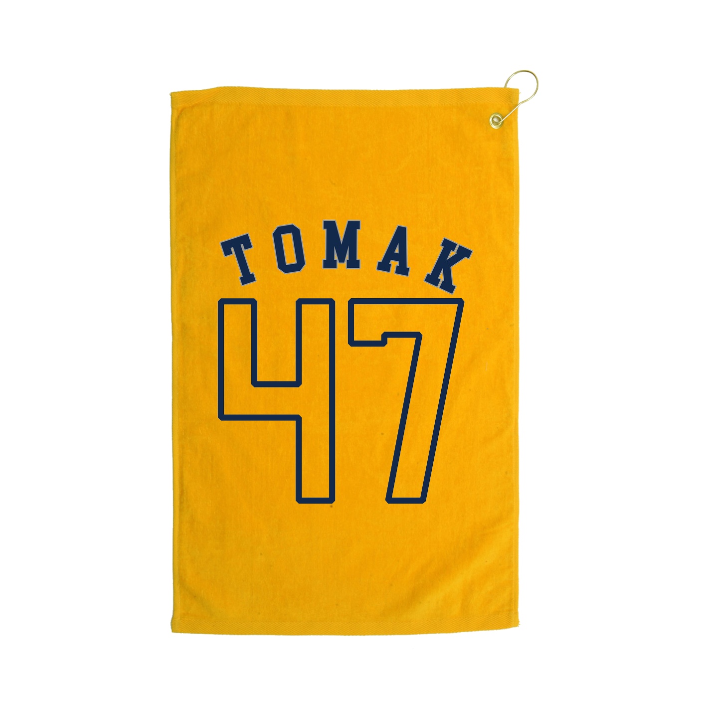 Golf Towel — Shirsey Arch in Gold