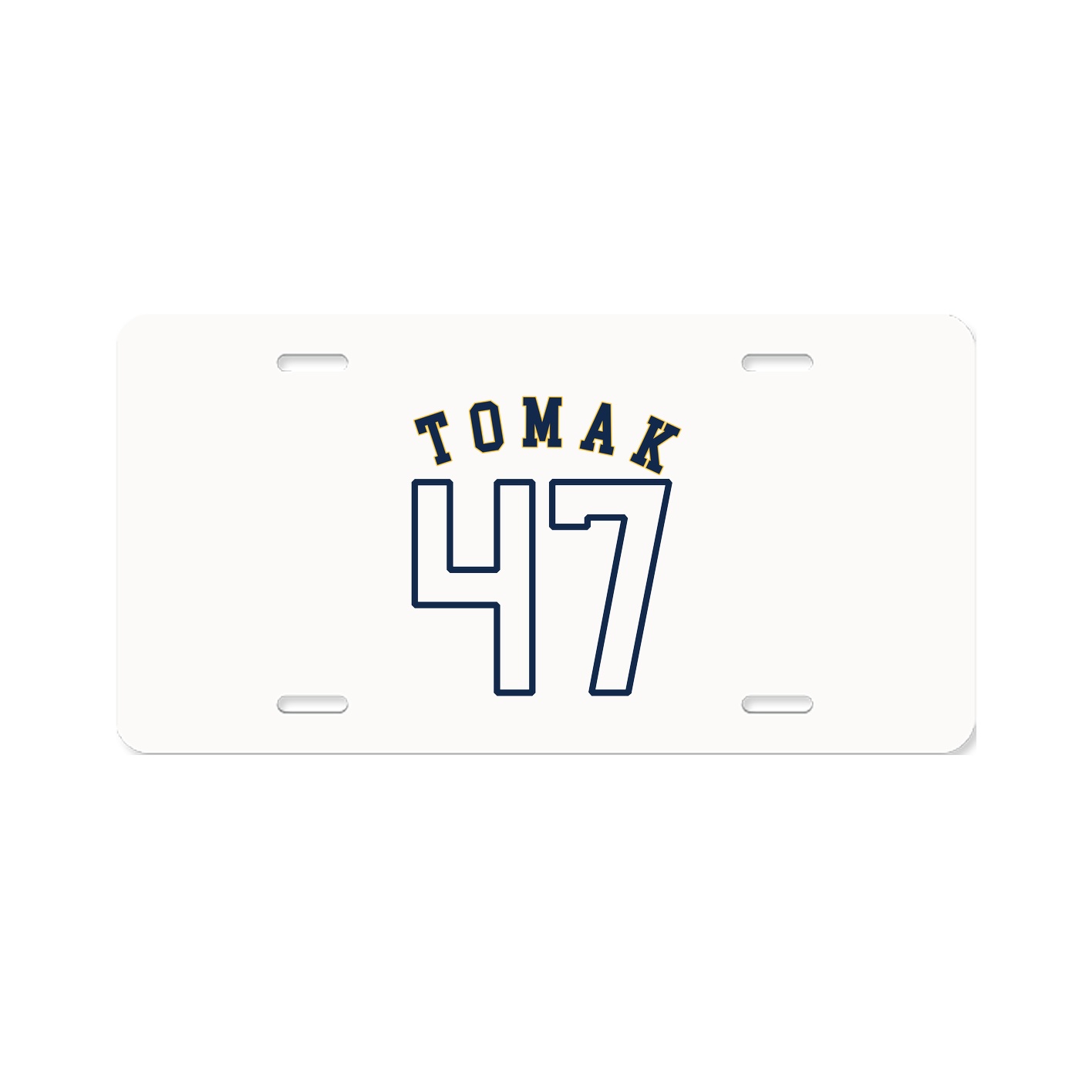 License Plate — Shirsey Arch in Classic