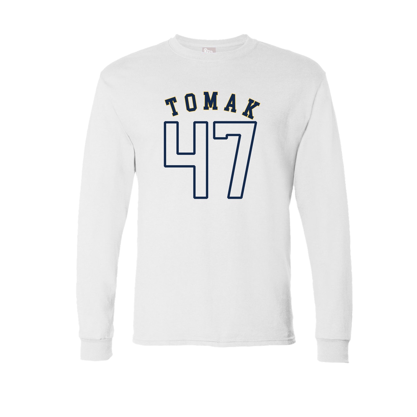 Long Sleeve Tee — Shirsey Arch in White
