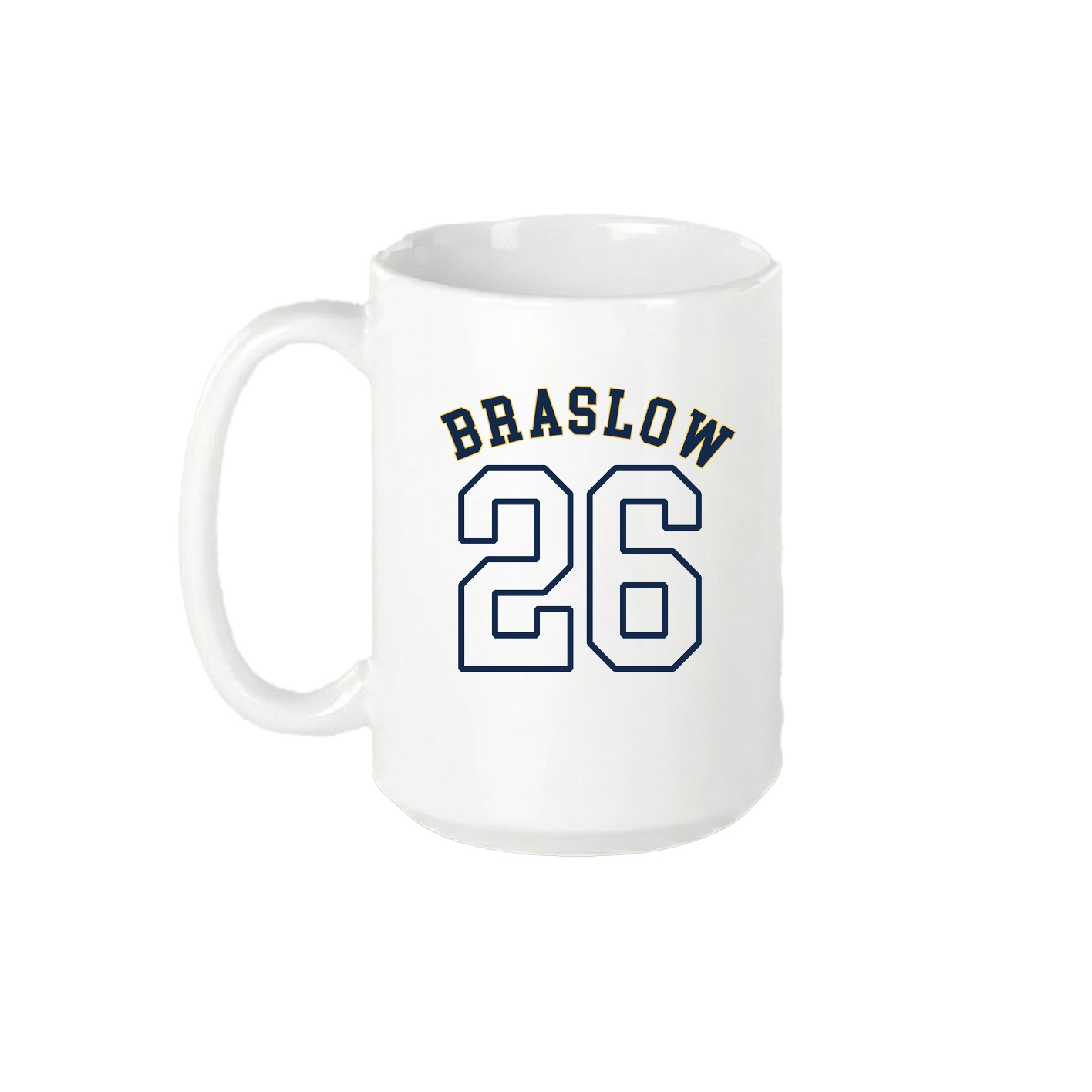 15oz Coffee Mug — Shirsey Arch in White