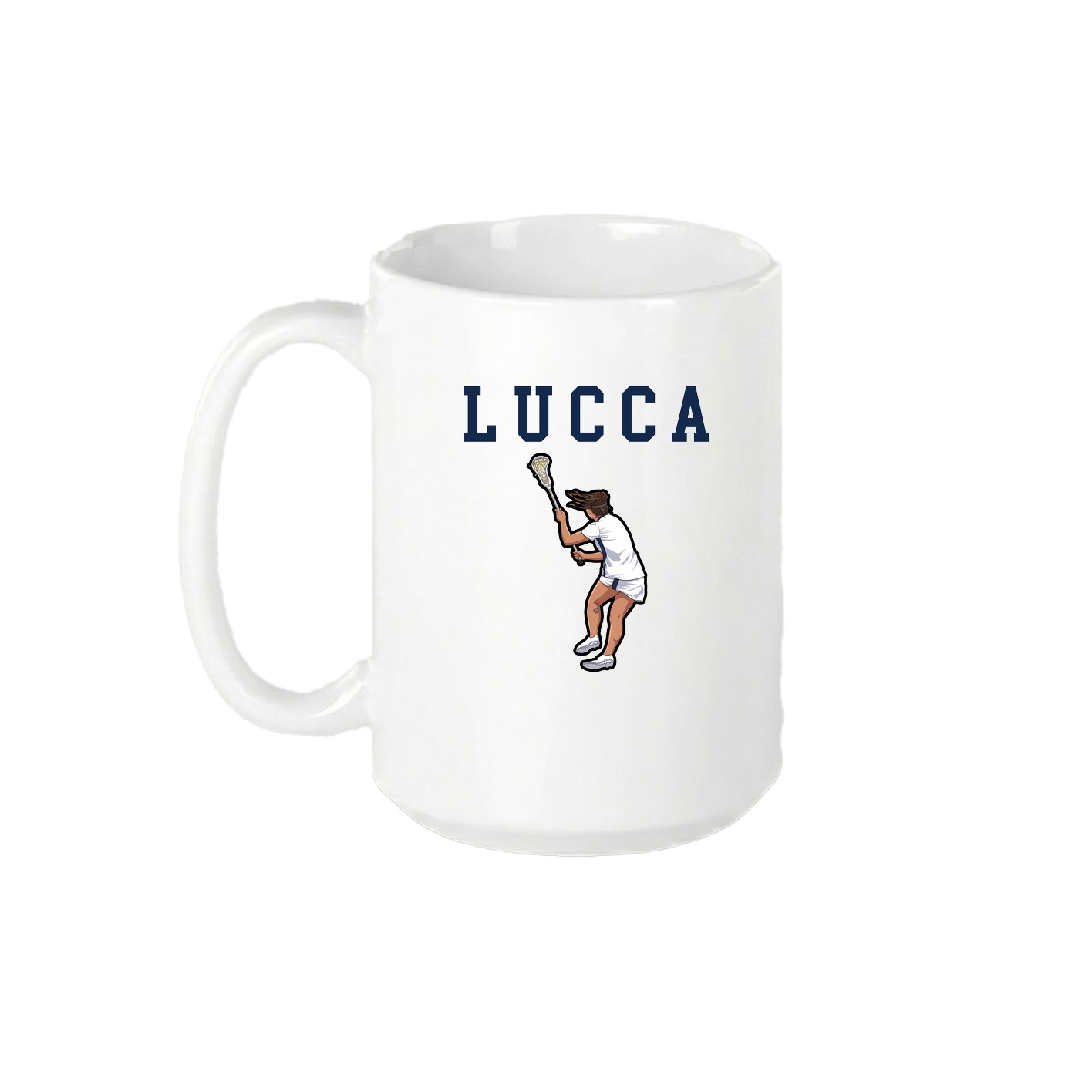 15oz Coffee Mug — Shirsey in White