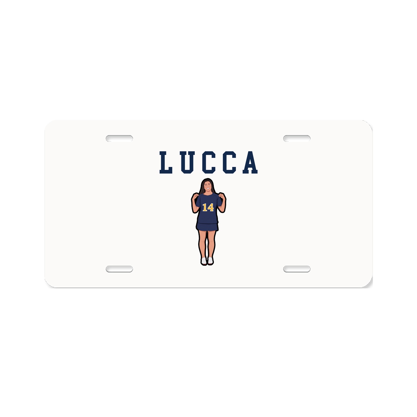 License Plate — Shirsey in Classic