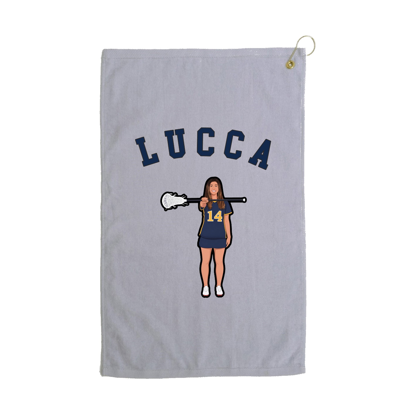 Golf Towel — Shirsey Arch in Grey