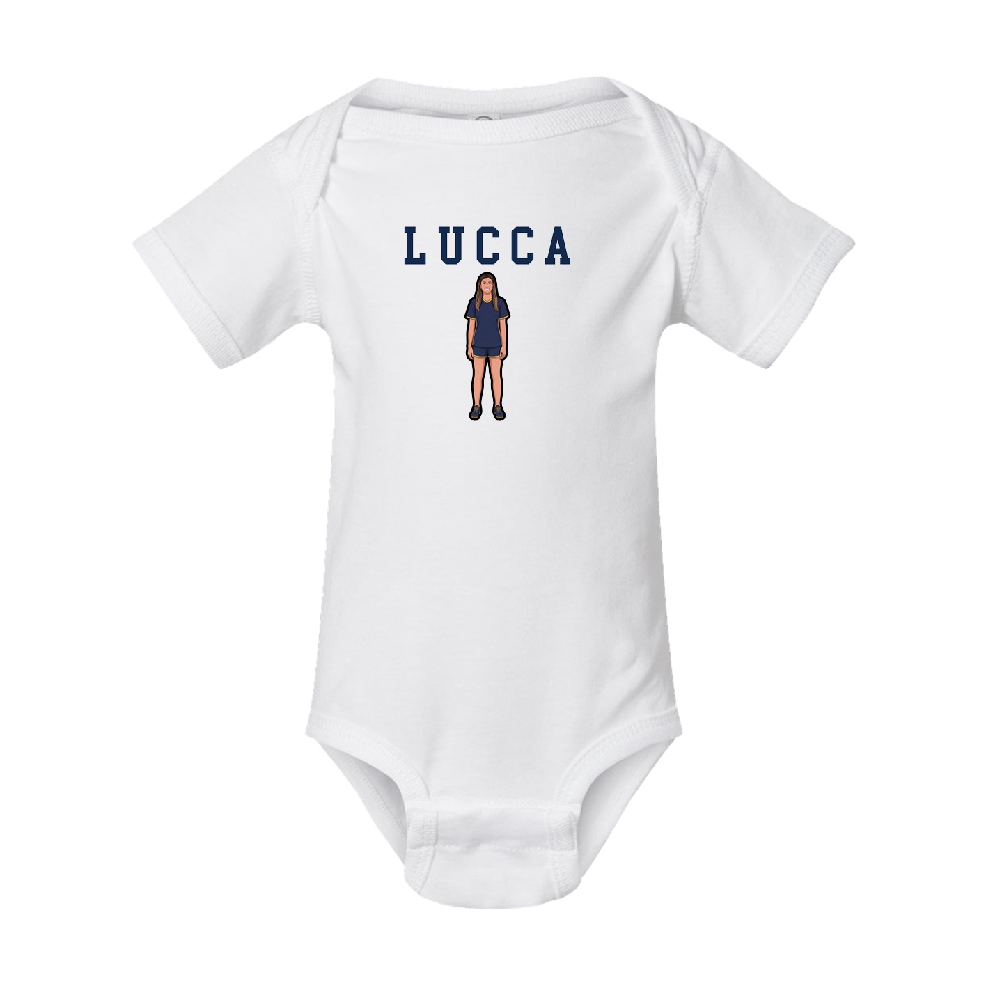 Baby Onesie — Shirsey in White