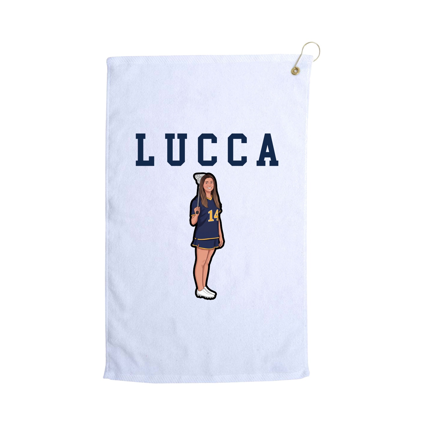 Golf Towel — Shirsey in White