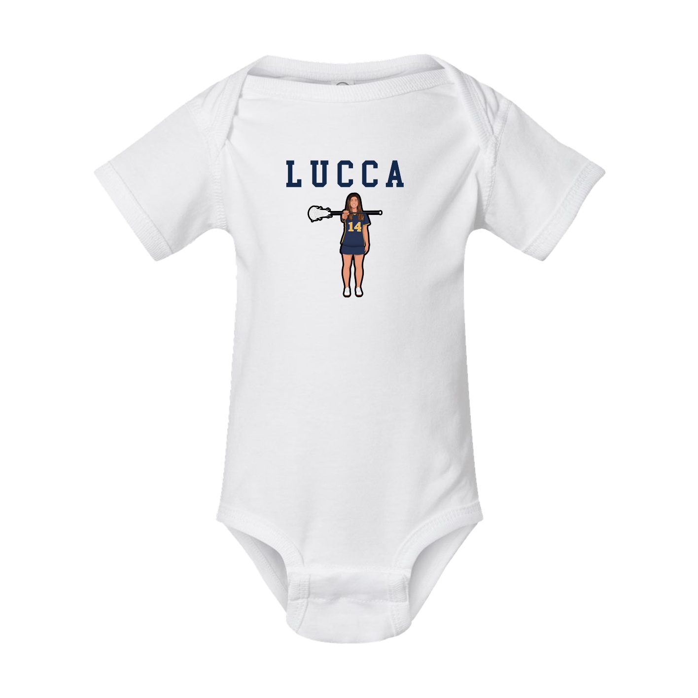 Baby Onesie — Shirsey in White