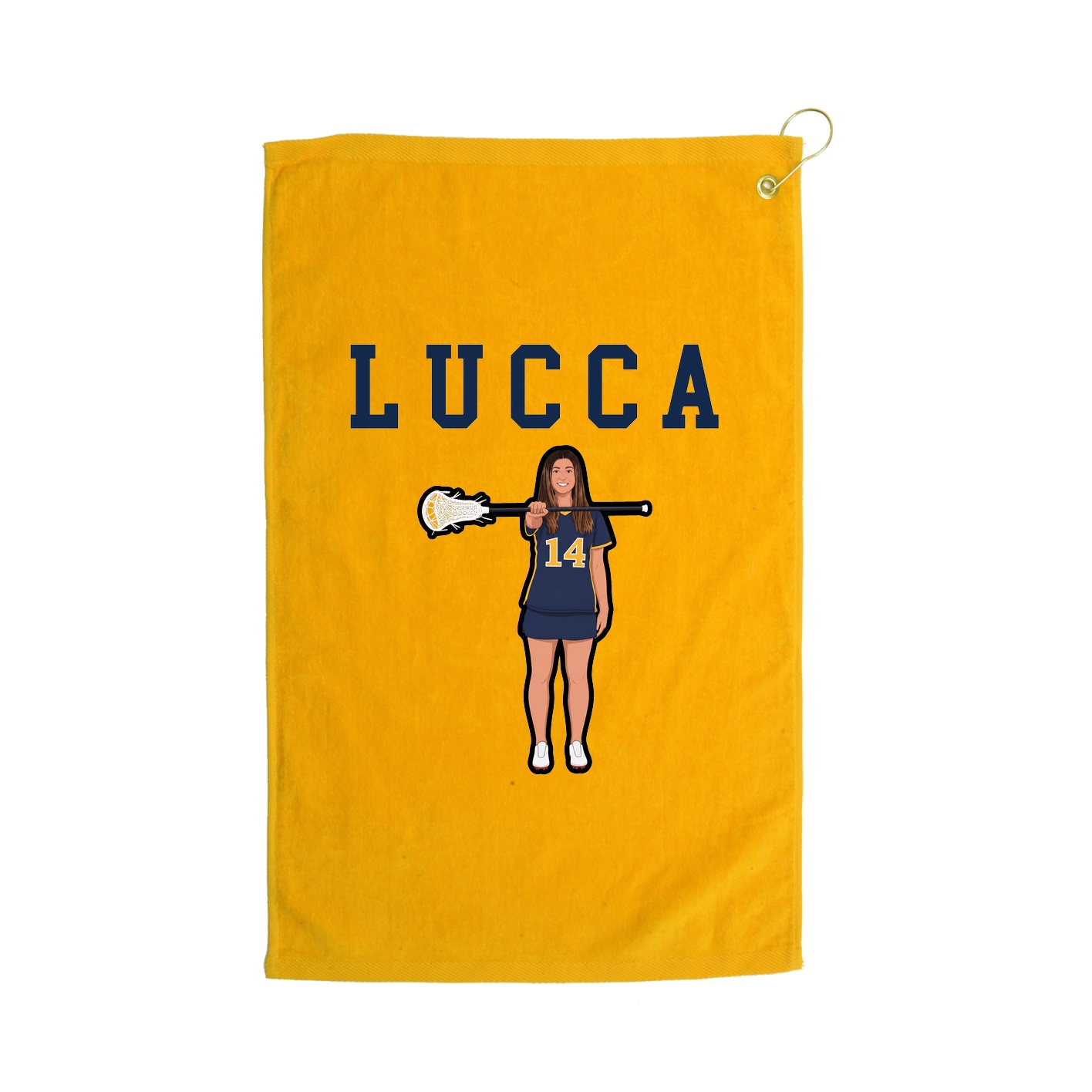 Golf Towel — Shirsey in Gold