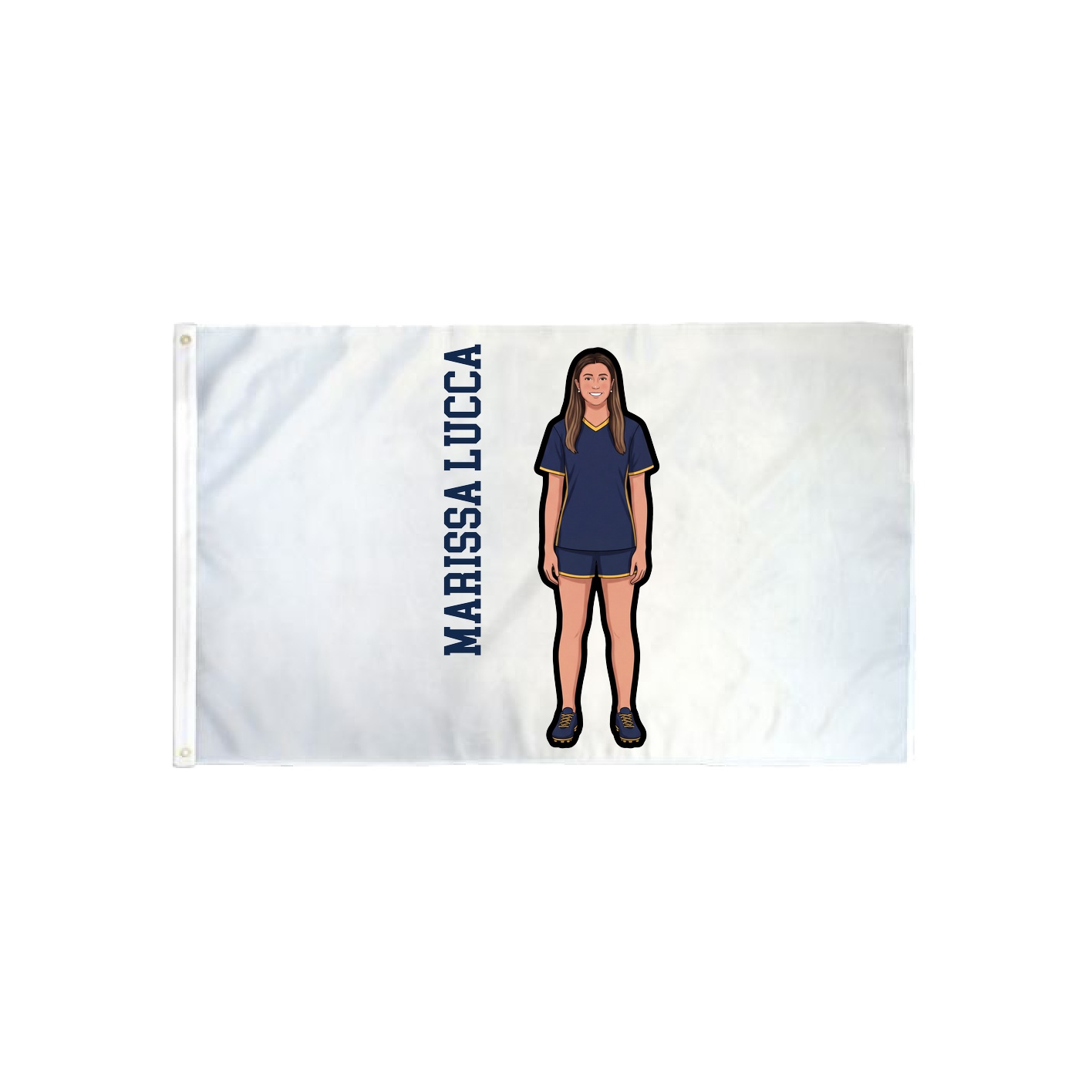 3x5 Flag — Name Vertical in Classic